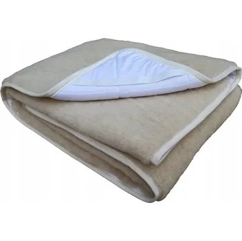 Prostěradlo VLNĚNÁ PODLOŽKA 140x200 CAMEL SVĚTLE BÉŽOVÁ C1