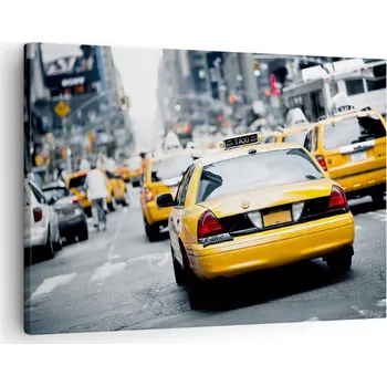 Obraz Obraz na plátně do obýváku, ložnice 70x50 město foto obrazy na zeď