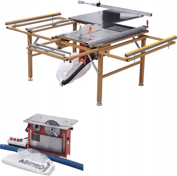 Stolní pila Formátovací stolní pila s předřezem pro řezání desek