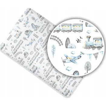 Prostěradlo PROSTĚRADLO BAVLNĚNÉ DO POSTÝLKY 120x60 VZORY!