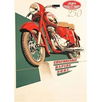 Obraz Cedule Jawa 250