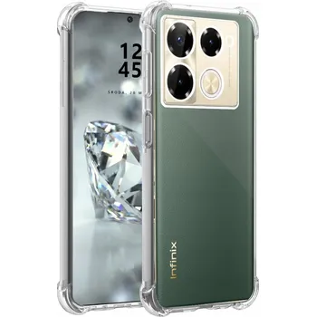 Pouzdro na mobilní telefon Zadní Kryt BBE CASE pro Infinix Note 40 pro 4G bezbarvý