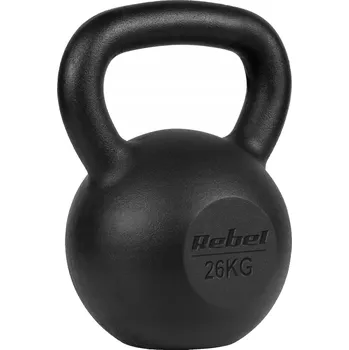 Kettlebell Rebel 26 kg černý