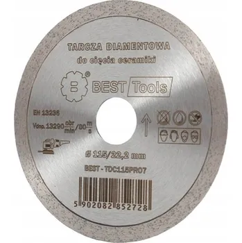Řezný kotouč Diamantový kotouč kontinuální Best PUMA 180 mm 25.4 22.2