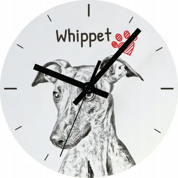 Hodiny Nástěnné hodiny Art-Dog bílé 20 cm