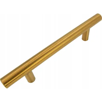 Nábytkové kování Nábytková úchytka Reling 96 mm zlatá Kovová úchytka na skříňky