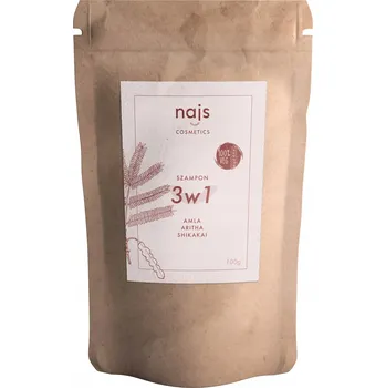 Šampon Najs šampon 3v1 s amlou, arithou a shikakai, 100 g