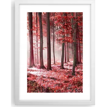 Obraz Obraz plakát v bílém rámu do obýváku 30x40 krajina plakáty na zeď