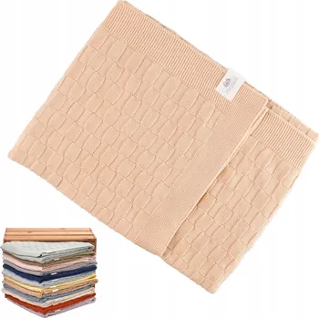 Prostěradlo Dětská deka pro miminka - 90x100 cm - Snuglytots - Model MaMingle - Béžová