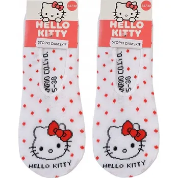 Kotníkové ponožky krátké Hello Kitty Barva: Bílá, Velikost: 35-38