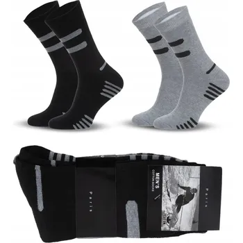 Pánské ponožky Aleszale Ponožky černé, velikost 39-42