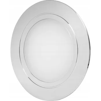 LED páska Nábytková zásuvka Smartt 2 v 1 12V DC bílá neutrální chrom 2 m