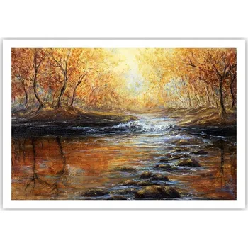 Obraz Plakát na zeď bez rámu 100x70 krajina obraz plakáty do obývacího pokoje ložnice