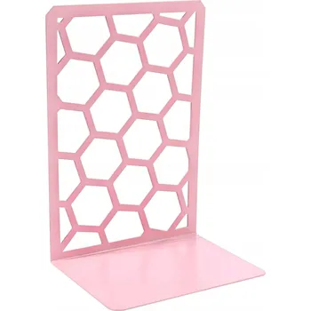 Obraz 1 x RŮŽOVÁ PODPĚRKA NA KNIHY PRO DĚTI, PROTISKLUZOVÁ, KOVOVÁ