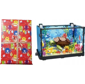 ostatní stavebnice SADA BLOKU, KE STAVĚNÍ, AKVÁRIUM, RYBIČKY , MEDÚZY, PRO DĚTI, DÁREK