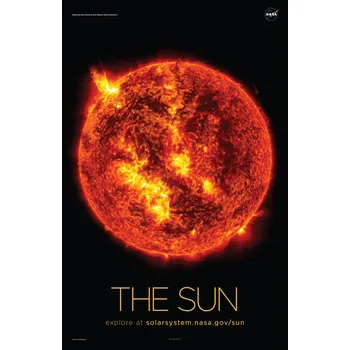 Obraz PLAKÁT NA ZEĎ S MOTIVEM NASA VESMÍR bez rámu 60 x 93 cm