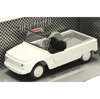 autíčko WELLY OLD TIMER 1968 CITROEN MEHARI BÍLÝ 1:34 NOVÝ KOVOVÝ MODEL