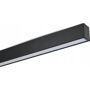 Stropní přisazené svítidlo V-TAC 40 W 120 cm černé 4000 K