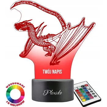 Lampička Plexido vícebarevná Noční lampa