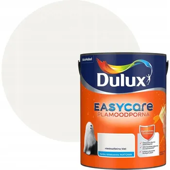 barva na zeď Akrylová Barva na zeď Dulux 5 l, matná, přírodní bílá