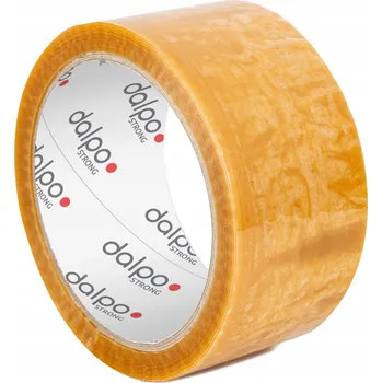Balicí páska Dalpo průhledná, šířka 50 mm, délka 66 m, 1 ks