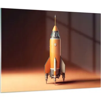 Obraz Obraz na skle do obýváku ložnice 70x50 kosmos foto obrazy na zeď sklo