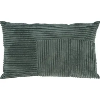 Polštář POLŠTÁŘ ŠTUKOVANÝ POLŠTÁŘ S PATCHWORKEM MODRÝ 30 X 50 CM