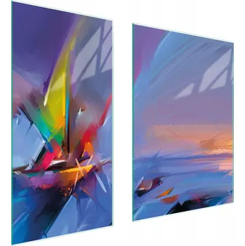 Kuchyňské prkénko Krájecí deska TMK ArtDeko sklo 2 ks