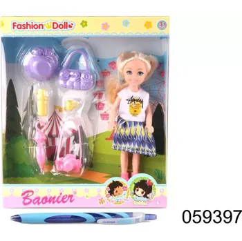 Panenka PANENKA 15cm VÝLETNICE