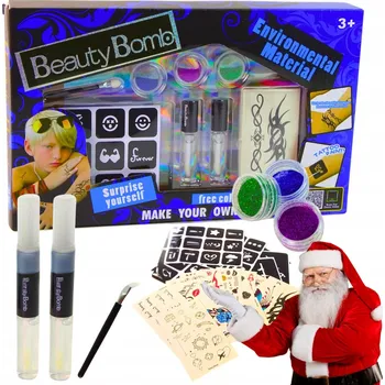 Odstranitelné tetování STUDIO PRO BROKÁTOVÉ TETOVÁNÍ - ŠABLONY XXL