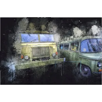 Obraz Cedule Track 8 - kamion