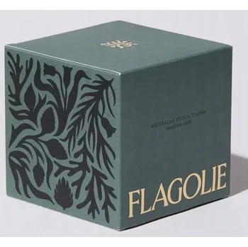 Svíčka Sójová vonná svíčka Tabák a Vanilka Flagolie