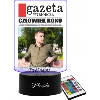 Lampička Plexido vícebarevná Noční lampa