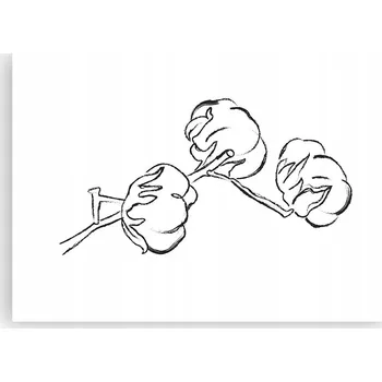 Obraz Plakát bez rámu do obývacího pokoje ložnice 70x50 bavlna moderní módní obraz