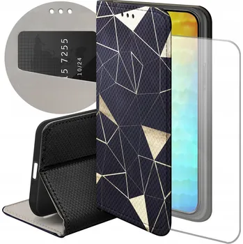 Pouzdro na mobilní telefon Flipové pouzdro Hello Case pro Apple iPhone 7 Plus, iPhone 8 Plus, zlaté