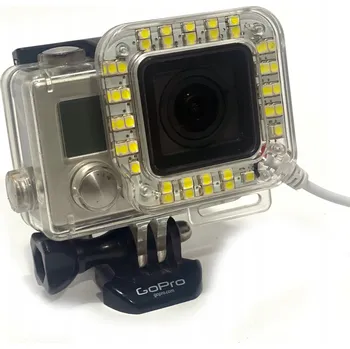 Příslušenství pro videokameru LED RGB světlo pro GoPro Hero