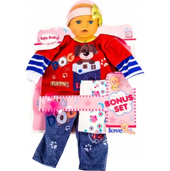 Doplněk pro panenku OBLEČENÍ PRO PANENKU MIMINKO MIKINA BAREVNÁ SOUPRAVA