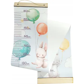 Obraz Závěsný metr na zeď, plátno, motiv Zvířátka - Králíčci