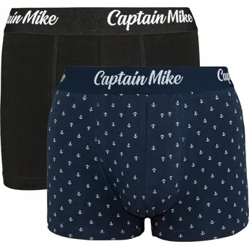 Pánské spodní prádlo Pánské boxerky Captain Mike 2 kusy v balení, velikost 3XL