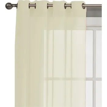Záclona ZÁCLONA VOÁL oka záclona výška krémová