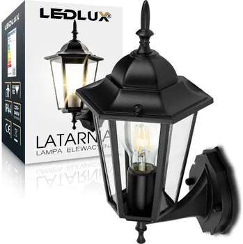 Venkovní osvětlení LED fasádní lampa venkovní nástěnné svítidlo zahradní LUCERNA Moderní E27