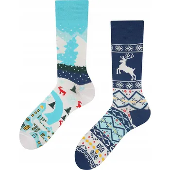 Pánské oblečení Barevné ponožky Todo LAND OF SNOW 39-42
