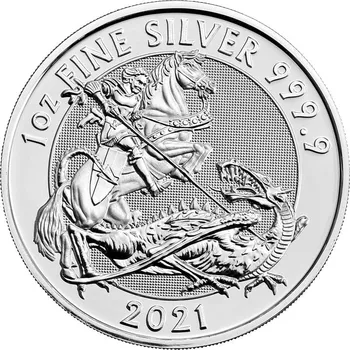Royal Mint UK The Valiant stříbrná mince 1oz 2021