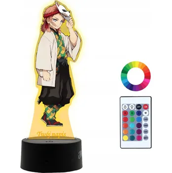 Lampička Plexido vícebarevná Noční lampa