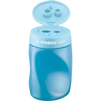 Ořezávátko Ořezávátko manuální, dvojité, s nádobkou Stabilo modré