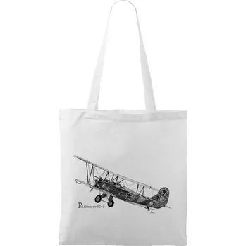 Plátěná taška - Polikarpov PO-2 Barva: Bílá