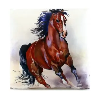 Polštář Polštář na Polštář 33 x 33 cm kůň