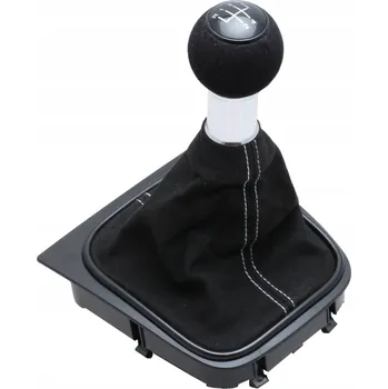 Hlavice řadicí páky RUKOJEŤ ŘADÍCÍ PÁKY ALCANTARA VW TOURAN 2010- 5 RYCHLOSTÍ