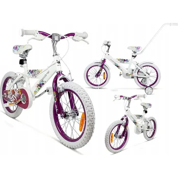 Dětské kolo Dětské kolo SIrox Montra Style, kolo 16", bílé