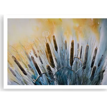 Obraz Plakát na zeď bez rámu 100x70 rákos obraz plakáty do obývacího pokoje ložnice